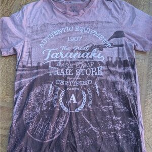 Morley Dusty Pink Taranaki Graphic Tee